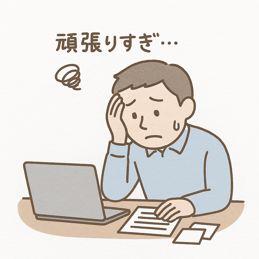 頑張りすぎ