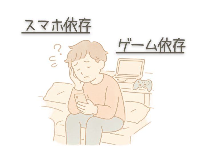 スマホ依存　ゲーム依存
