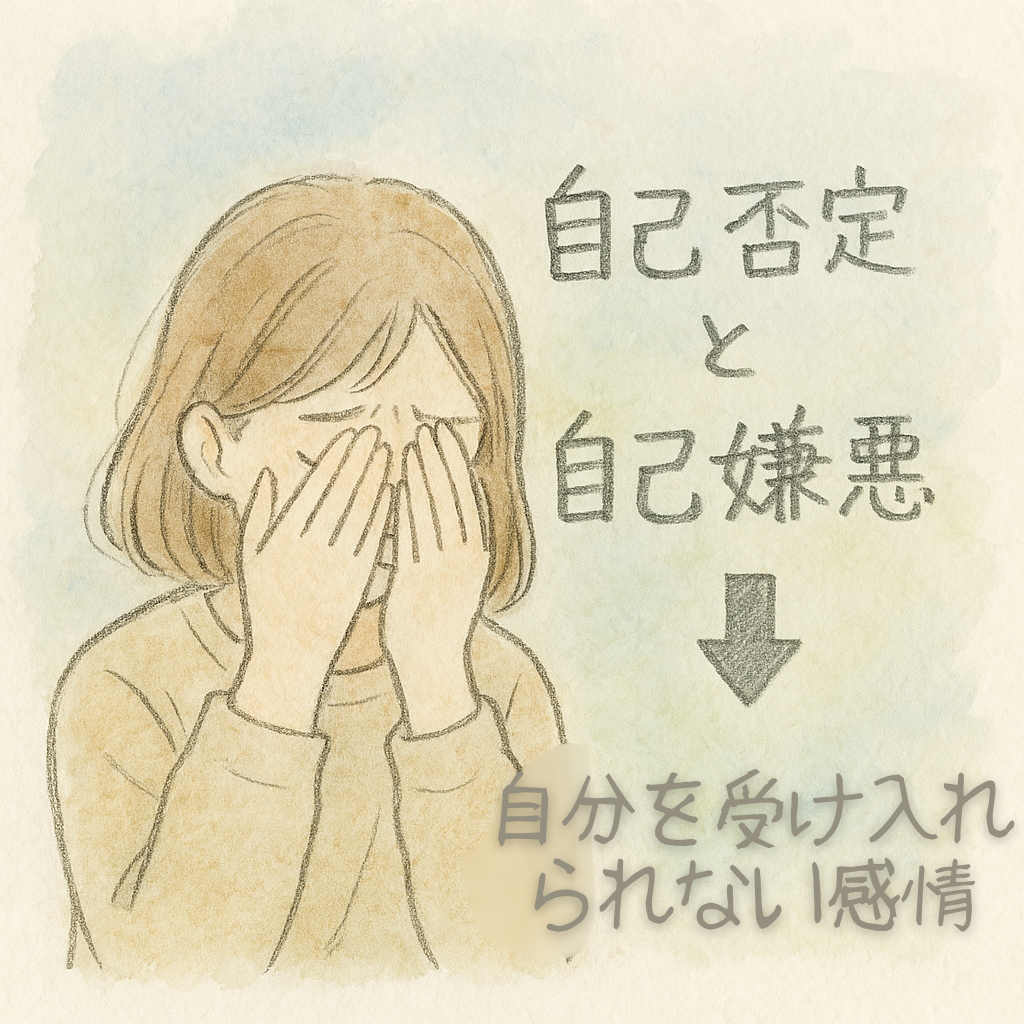 自己否定と自己嫌悪　自分を受け入れられない感情