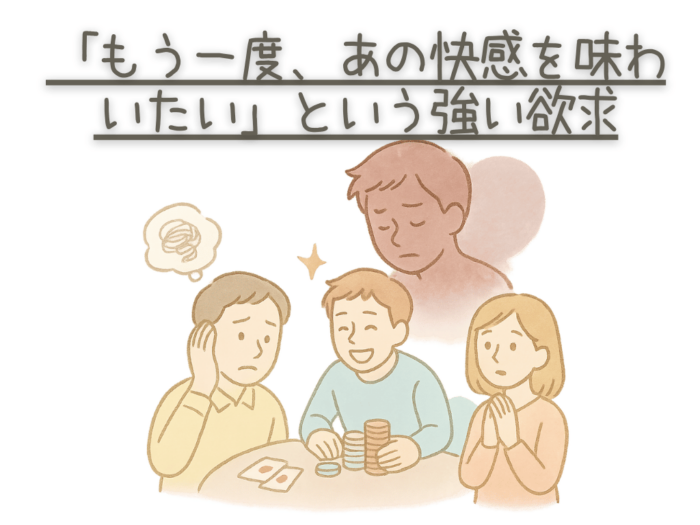 もう一度、あの快感を味わいたいという強い欲求