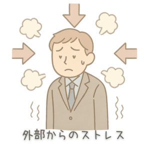 外部からのストレス