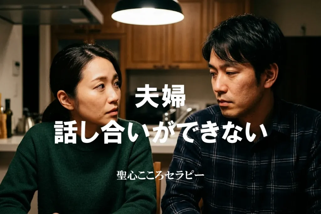 夫婦 話し合いができない