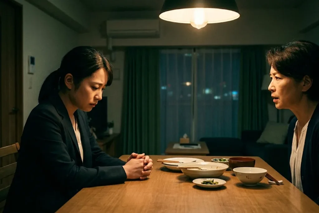 親の言葉が、胸に突き刺さる